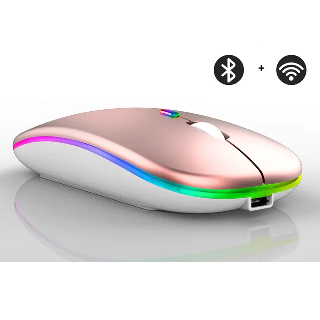 LuxeClick Mouse - Wireless Rechargeable Bluetooth Mouse