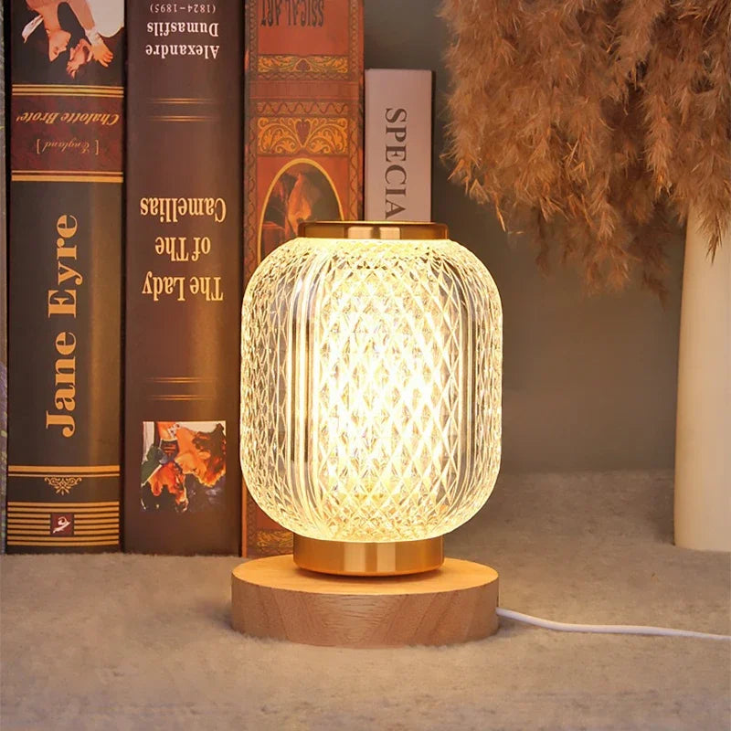 Gidoxa - Elegant Gold-Tone Accent Table Lamp