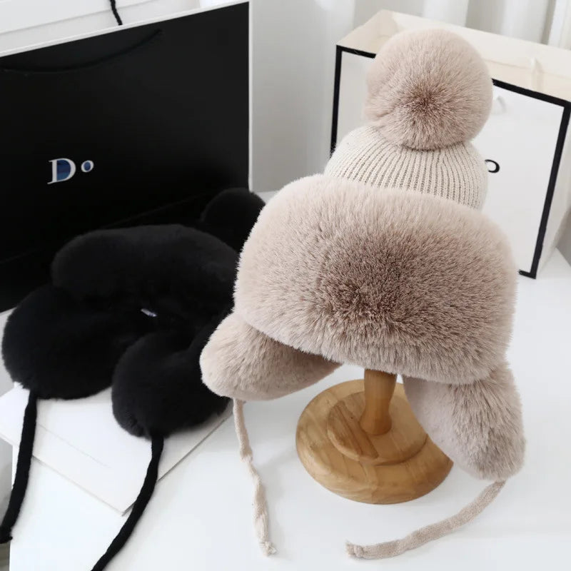 ArcticWarm Cap - Warm Fleece-Lined Winter Hat for Style and Comfort