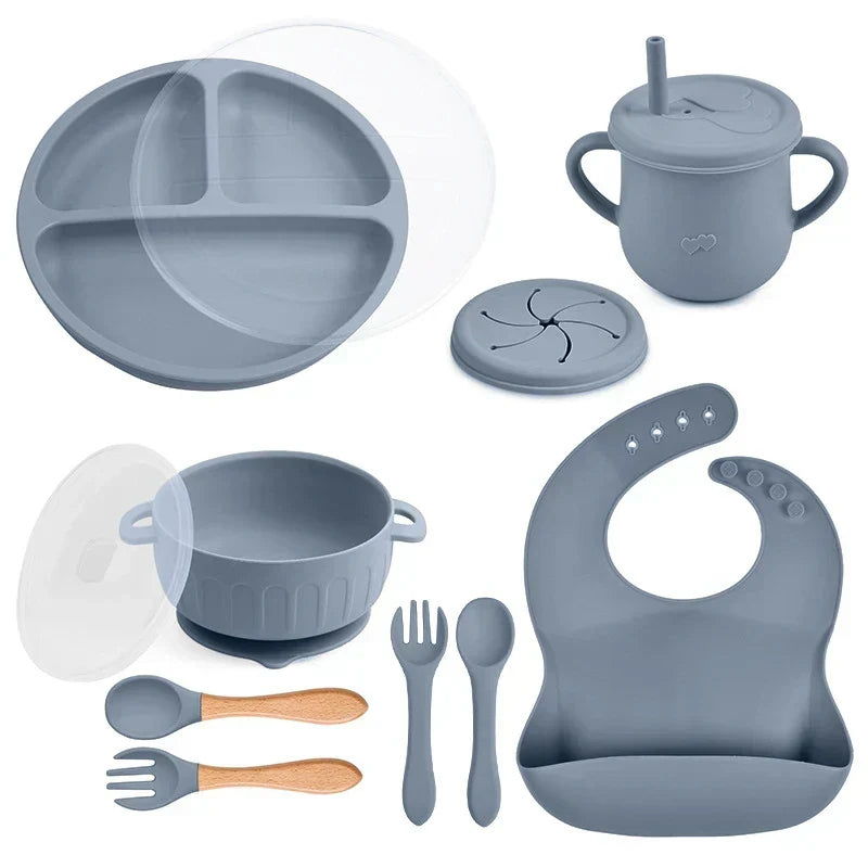 BabyCare Set - 10-Piece BPA-Free Dinnerware Set for Kids