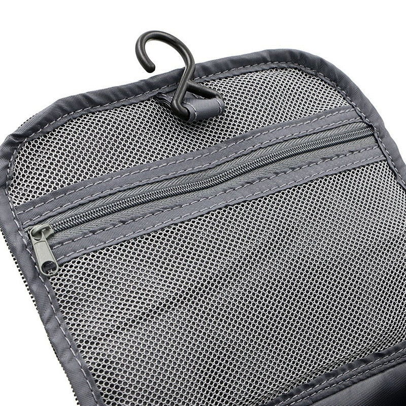 TimoBag - Water-Resistant Travel Toiletry Bag with Hanging Hook