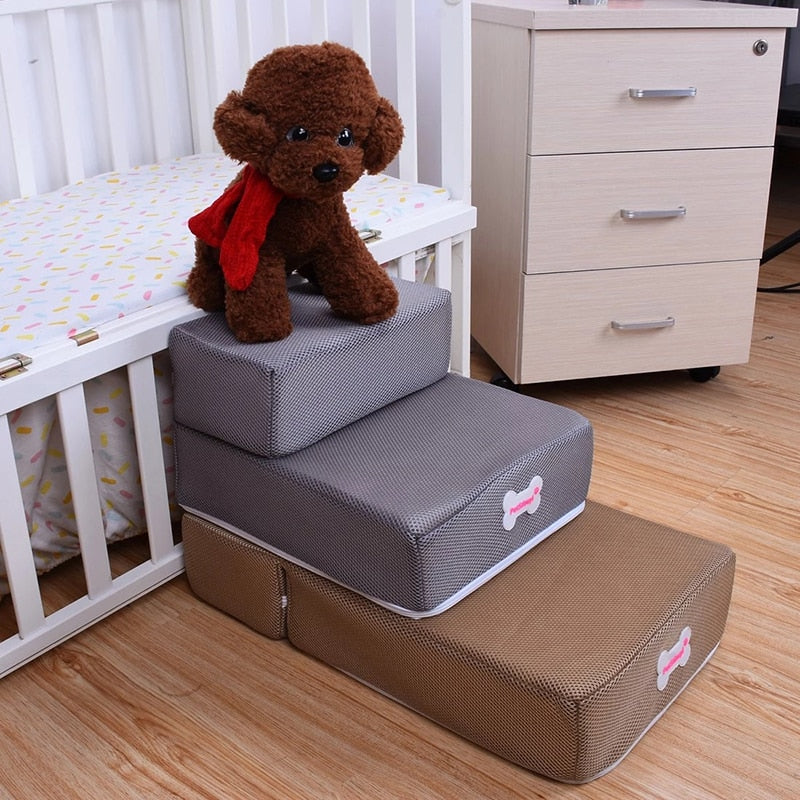 DogStep Pro - Luxury 2-Step Pet Stairs