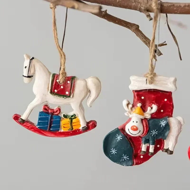 FrostyAntlers - Festive Reindeer Christmas Decor Socks