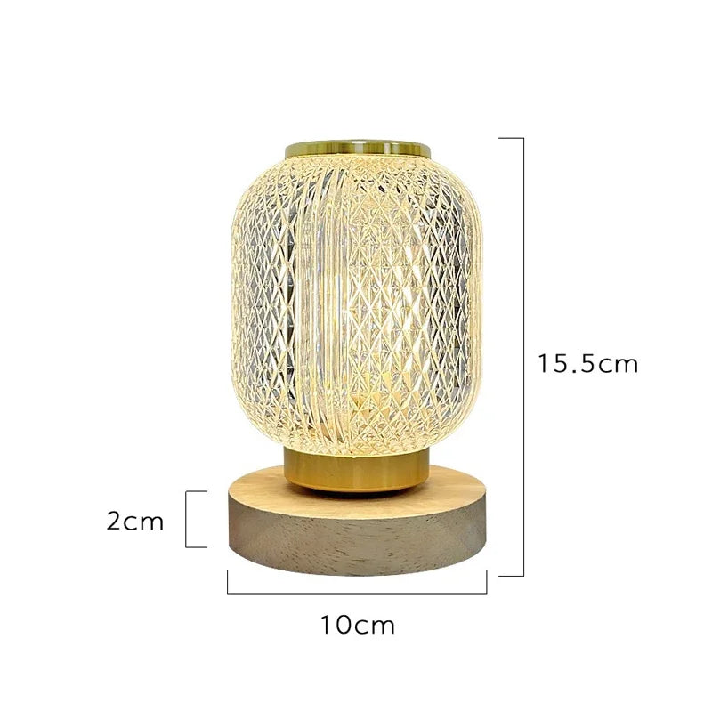Gidoxa - Elegant Gold-Tone Accent Table Lamp