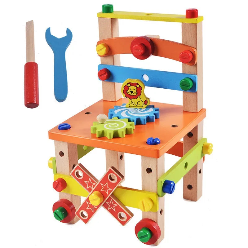 BuildMaster Set - Creative Construction Toolset for Kids