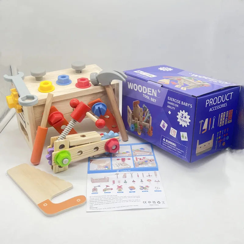 BuildMaster Set - Creative Construction Toolset for Kids