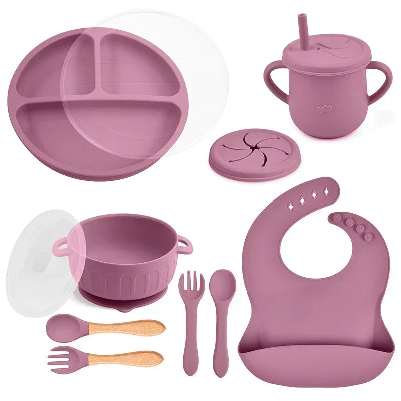 BabyCare Set - 10-Piece BPA-Free Dinnerware Set for Kids