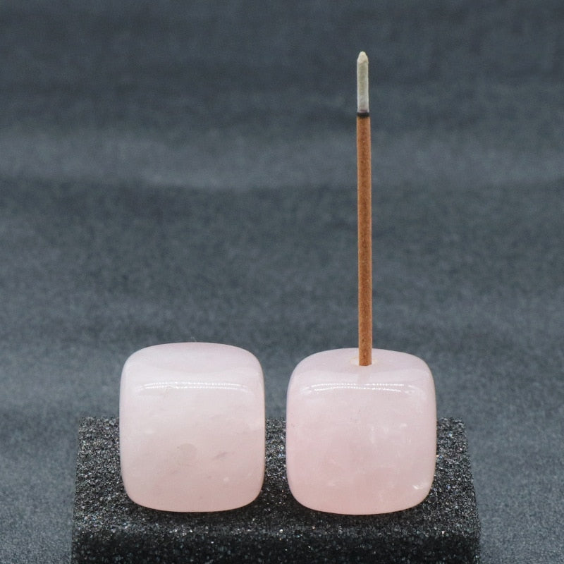 GemAura Incense Holder - Natural Gemstone Incense Holder for a Serene Home