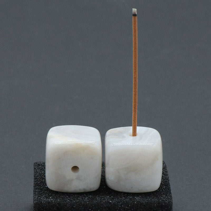 GemAura Incense Holder - Natural Gemstone Incense Holder for a Serene Home