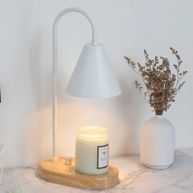 LumiFlare - Enchanting Candle Warmer Lamp for Cozy Evenings