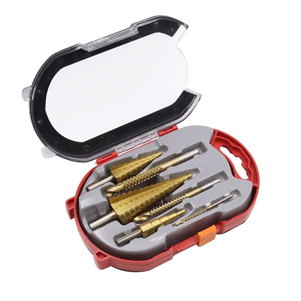 TitaniumPro Drill Set - Precision Drill Bits for Metal and Wood
