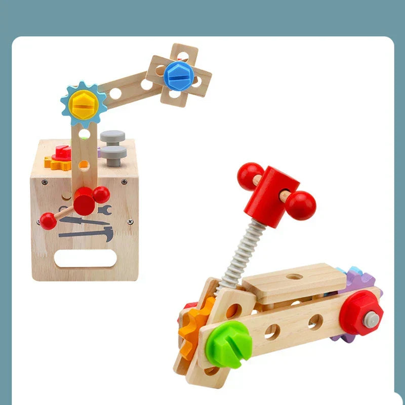 BuildMaster Set - Creative Construction Toolset for Kids