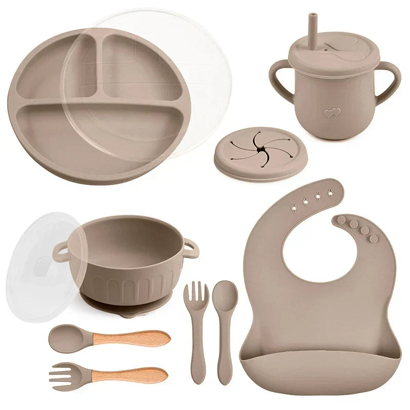 BabyCare Set - 10-Piece BPA-Free Dinnerware Set for Kids