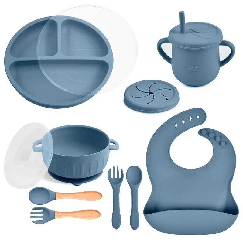 BabyCare Set - 10-Piece BPA-Free Dinnerware Set for Kids