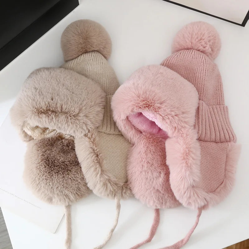 ArcticWarm Cap - Warm Fleece-Lined Winter Hat for Style and Comfort