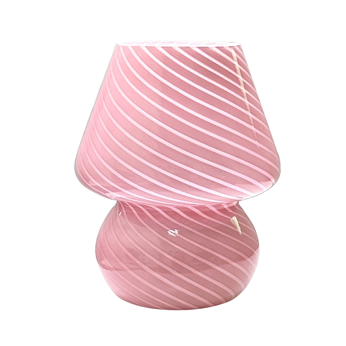 RareBramble - Unique Mushroom Glass Table Lamp