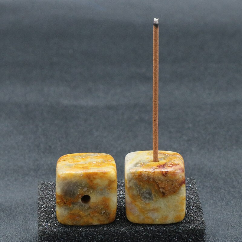 GemAura Incense Holder - Natural Gemstone Incense Holder for a Serene Home