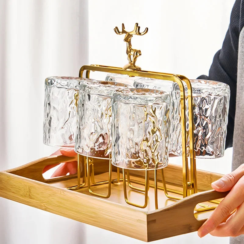 Gavrenna - Reindeer Whiskey Glass Cup Holder