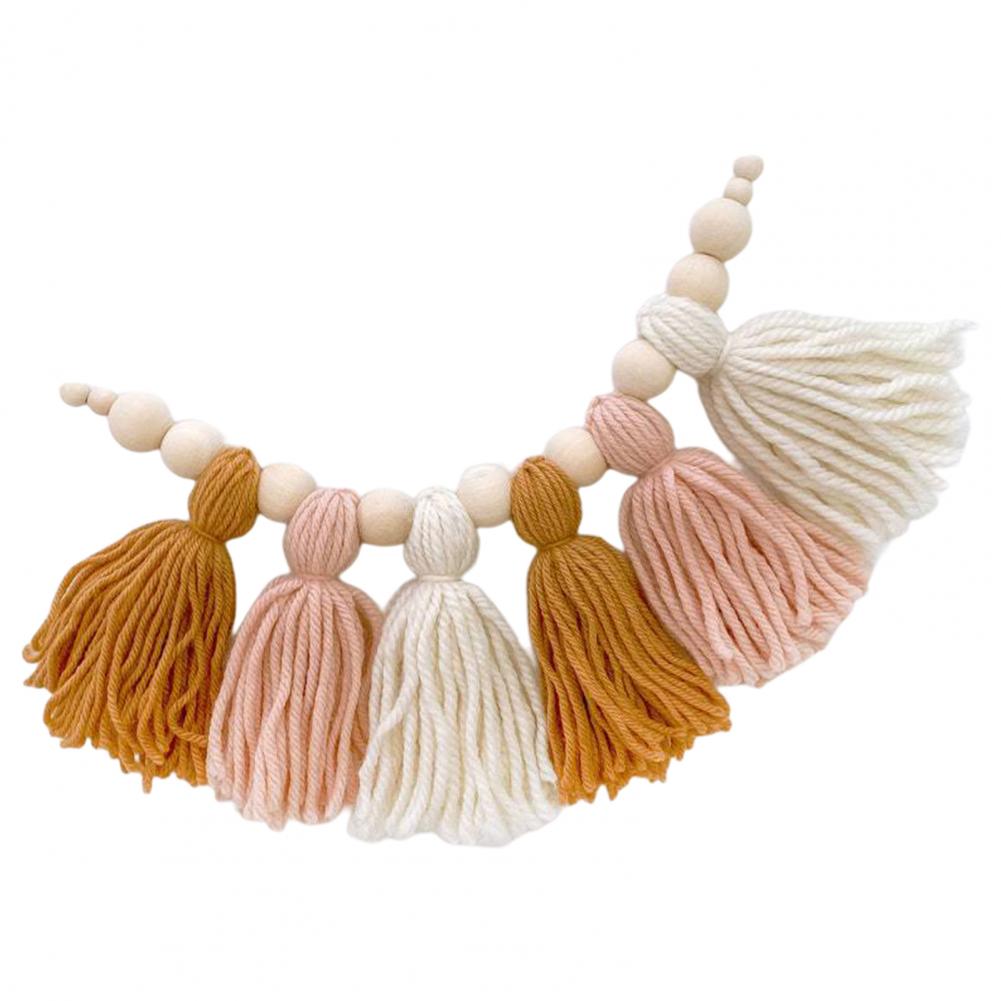 TinyGlow String - Wooden Bead Garland for Nursery Decor