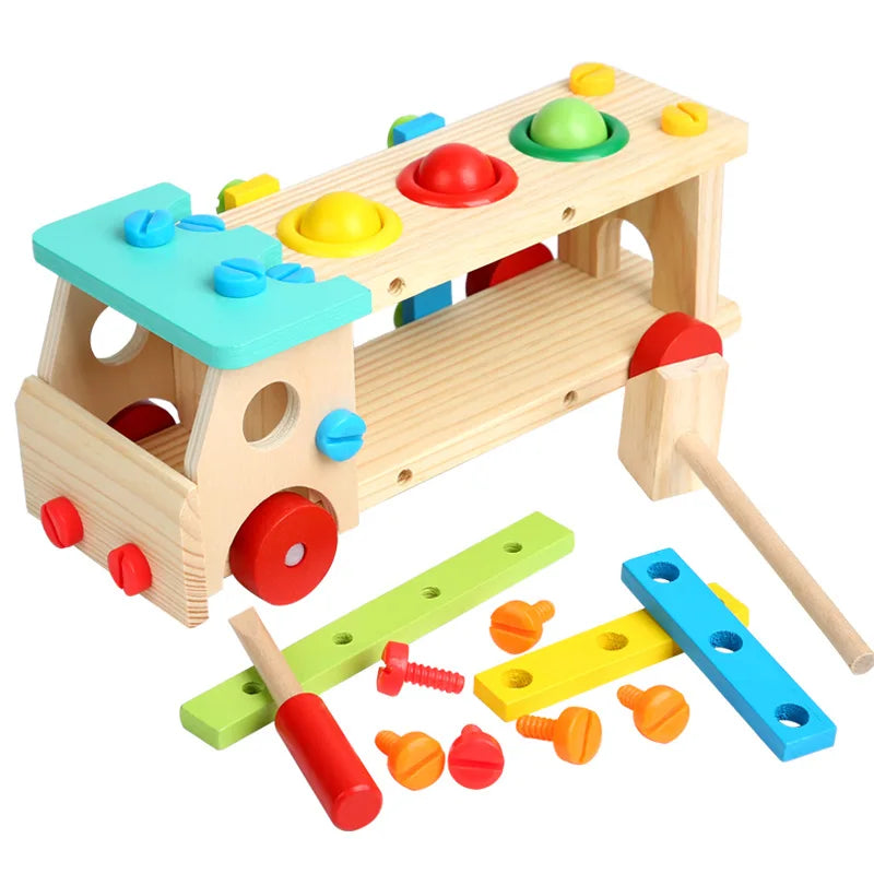 BuildMaster Set - Creative Construction Toolset for Kids