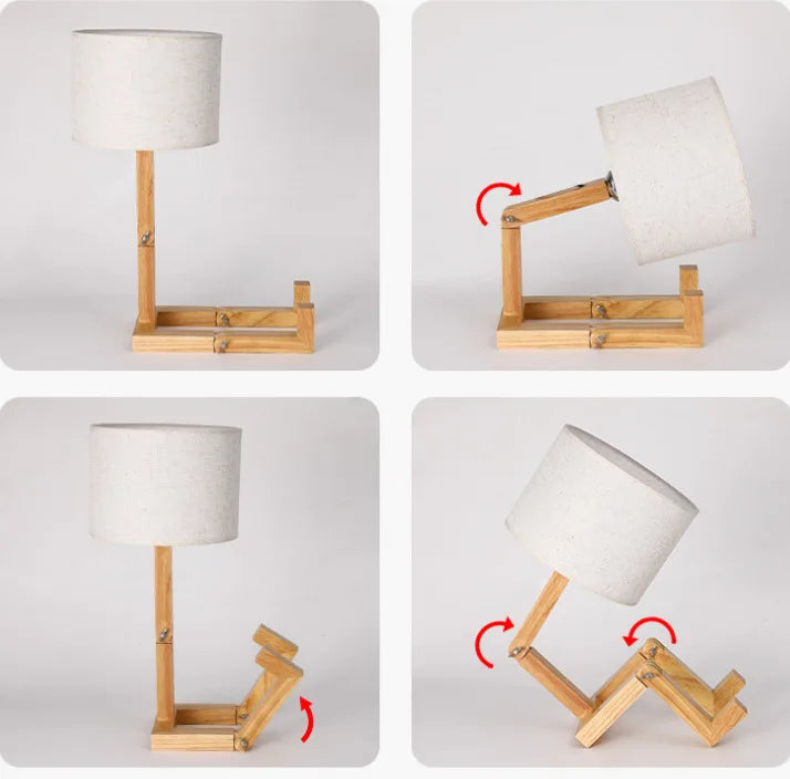 Bigrove - Wooden LED Desk Light