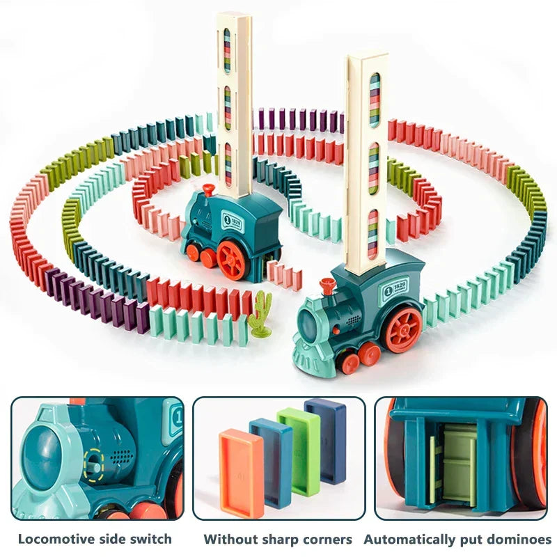 Mobrix - Automatic Domino Train Building Set