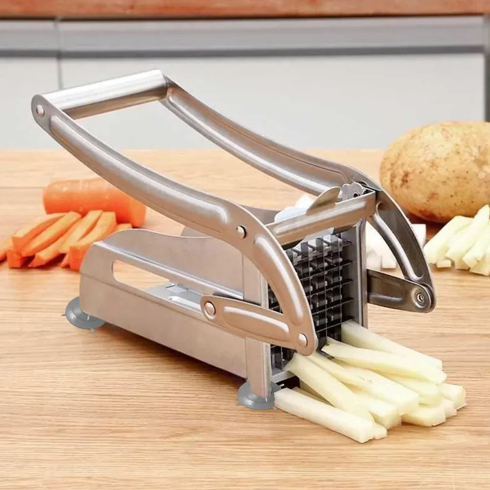 Fritzo Vegetable Cutter - Stainless Steel Vegetable Slicer