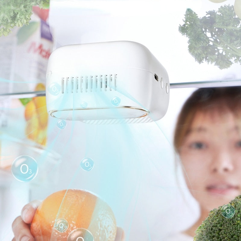 FreshBreeze - Ozone Fridge Deodorizer for Fresh Air
