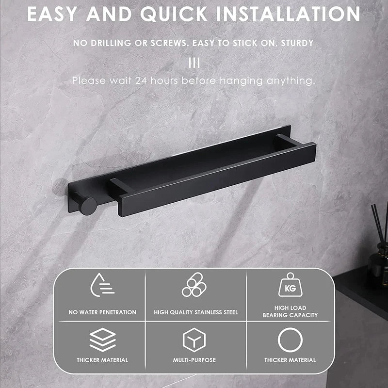 Pendrake - Modern Stainless Steel Towel Rack