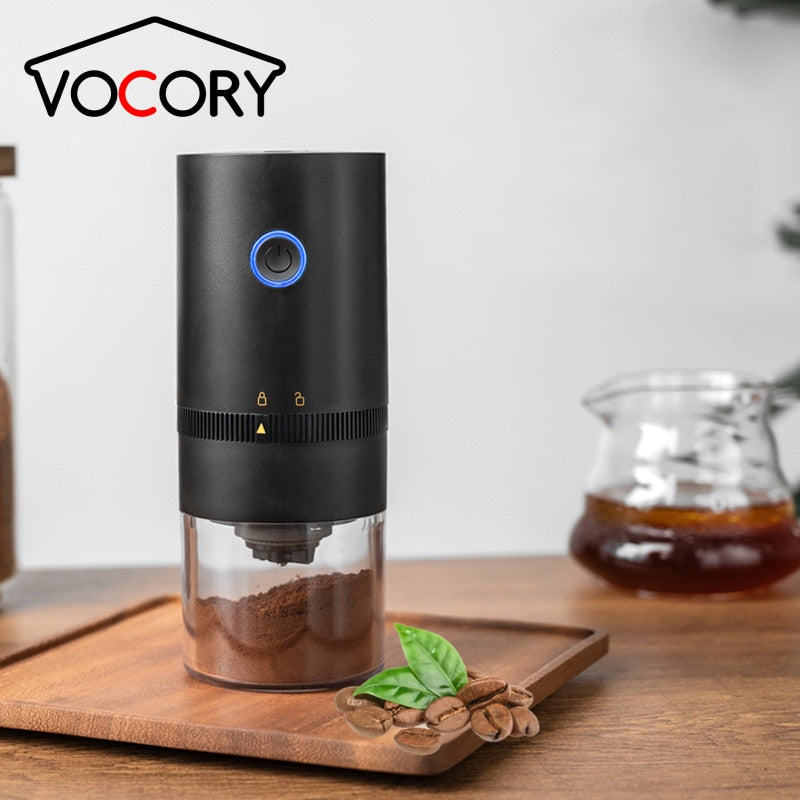 GrindMaster Coffee Grinder - Portable Electric Grinder for Coffee, Herbs & Spices