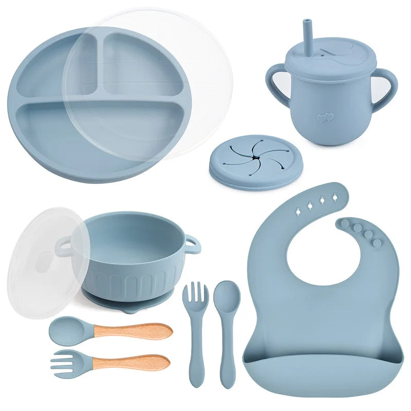 BabyCare Set - 10-Piece BPA-Free Dinnerware Set for Kids