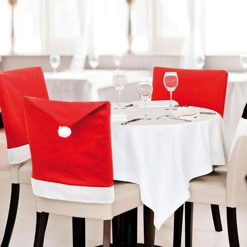 Dorimel - Santa Hat Chair Cover Set