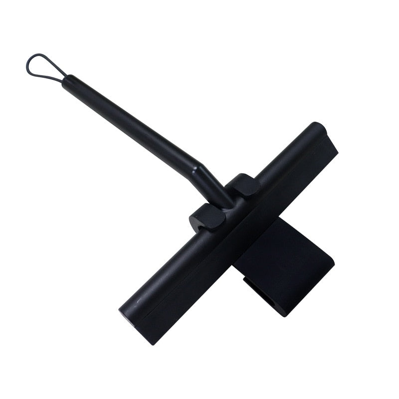 ShowerEase Squeegee - Sleek Black Shower Cleaning Tool
