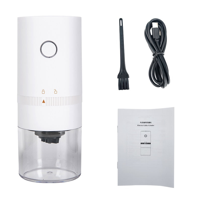 GrindMaster Coffee Grinder - Portable Electric Grinder for Coffee, Herbs & Spices
