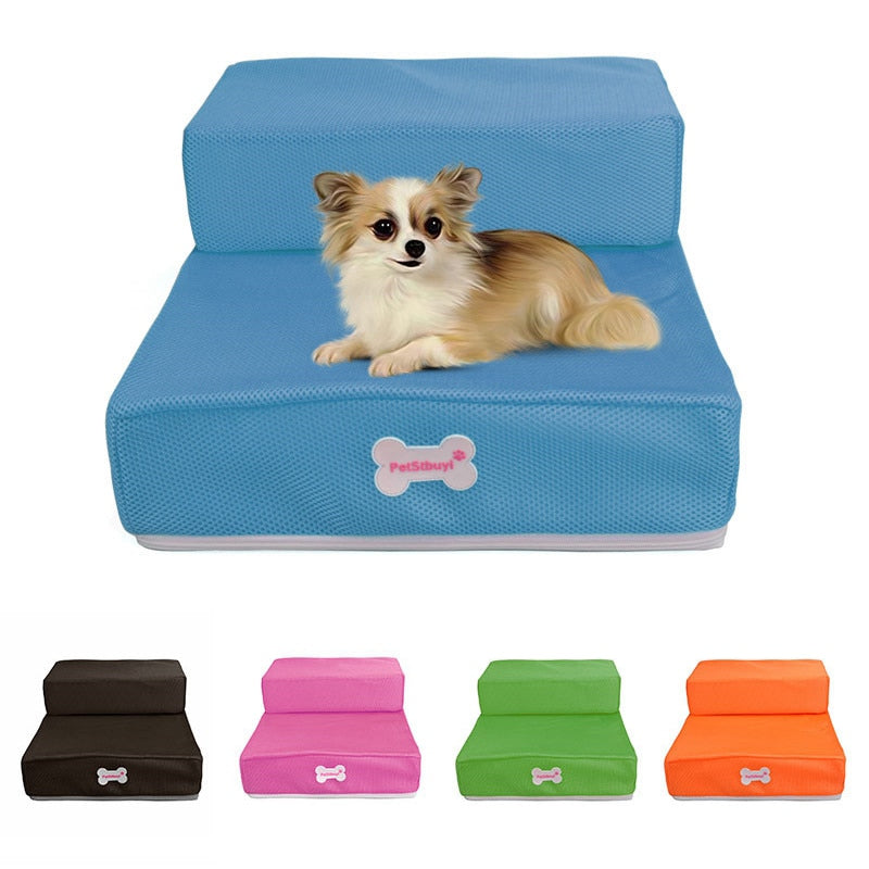 DogStep Pro - Luxury 2-Step Pet Stairs