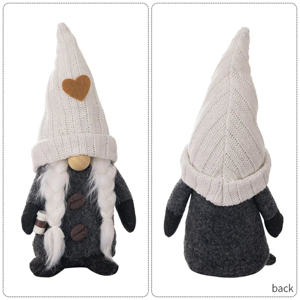 Kiroth Bay - Cozy Plush Coffee Gnome Decor