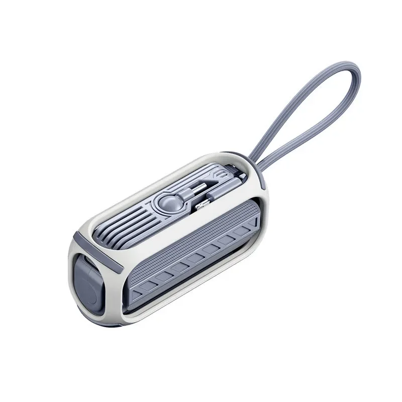 CompactCharge - A Stylish Portable Power Bank for Travel