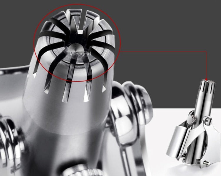 ProTrim - Stainless Steel Nose Hair Trimmer for Perfect Grooming