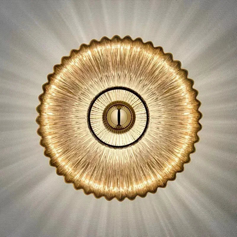 Elegance Glass - Refined Wall Lamp for Elegant Interiors