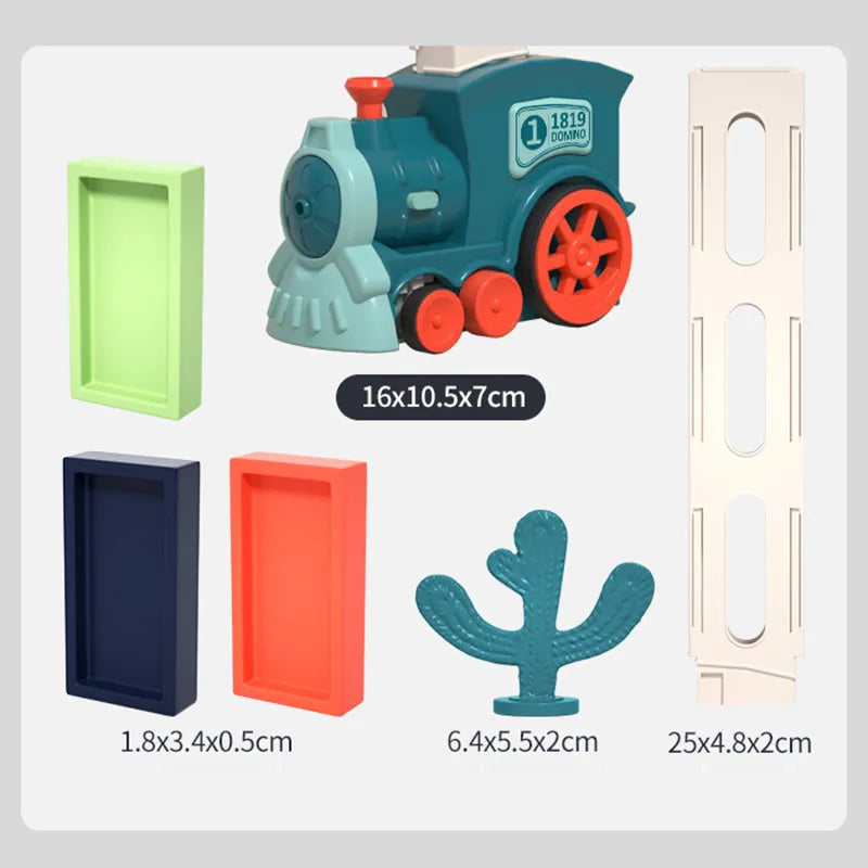 Mobrix - Automatic Domino Train Building Set