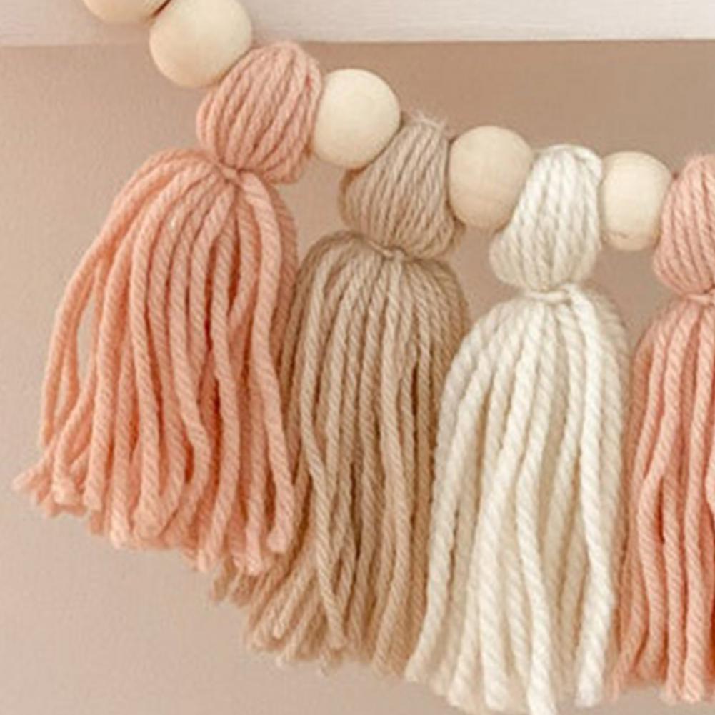 TinyGlow String - Wooden Bead Garland for Nursery Decor