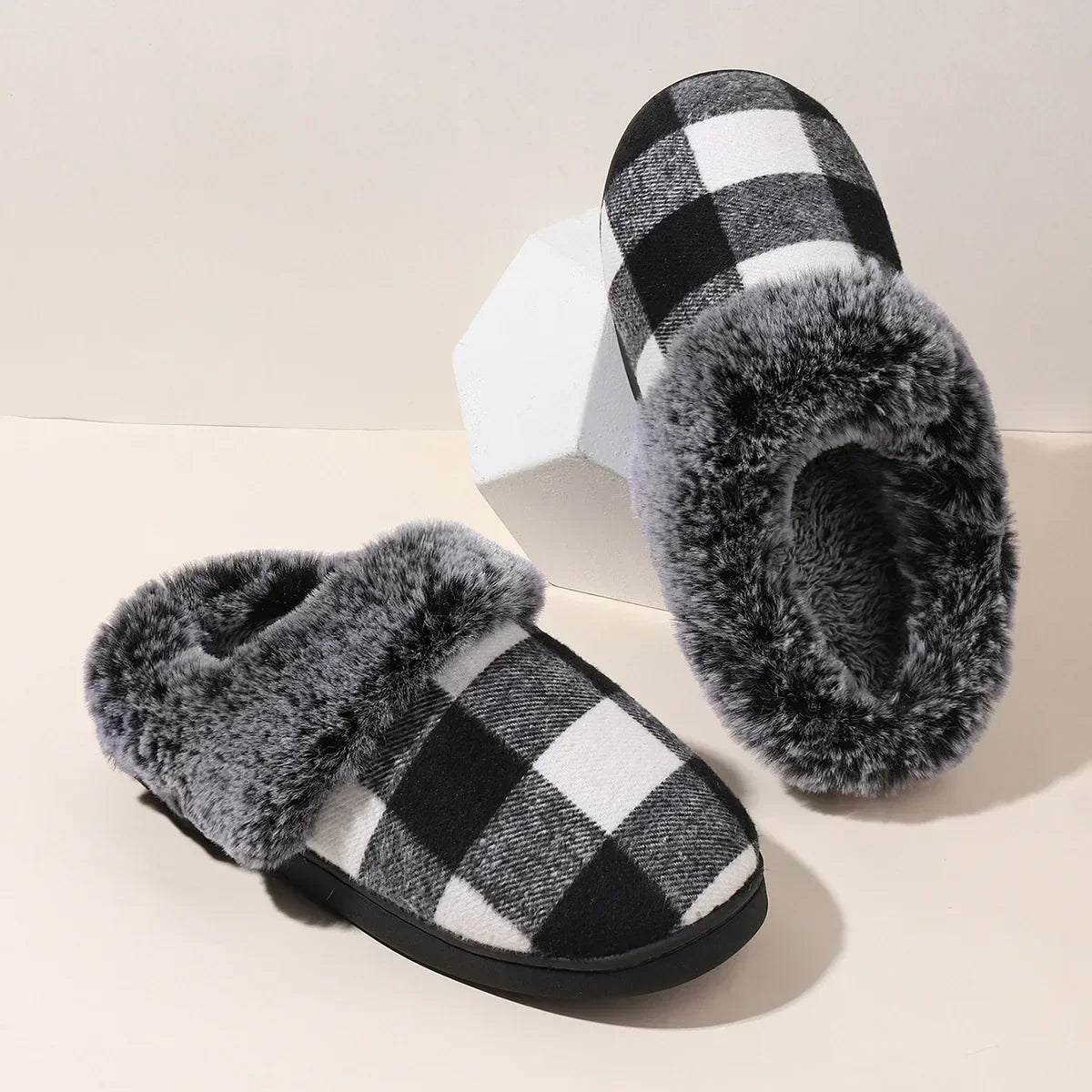 Gizrenda - Kid-Friendly Wool Cotton Winter Slippers