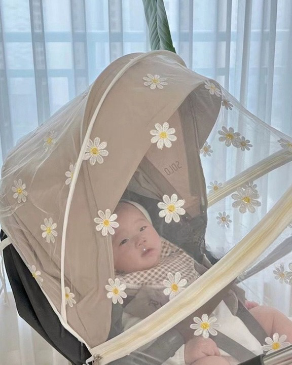 StrollerShield - Universal Mosquito Net Cover for Strollers