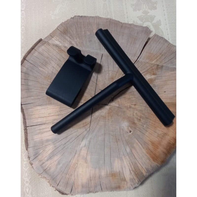 ShowerEase Squeegee - Sleek Black Shower Cleaning Tool