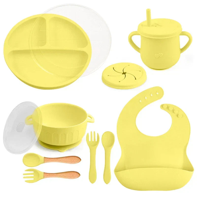 BabyCare Set - 10-Piece BPA-Free Dinnerware Set for Kids