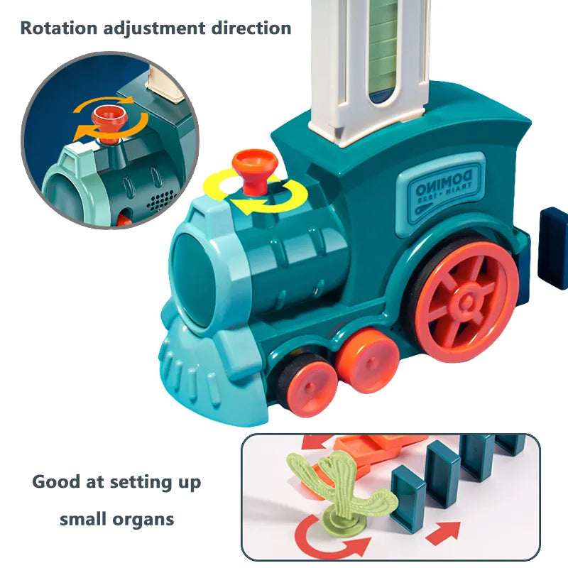 Mobrix - Automatic Domino Train Building Set