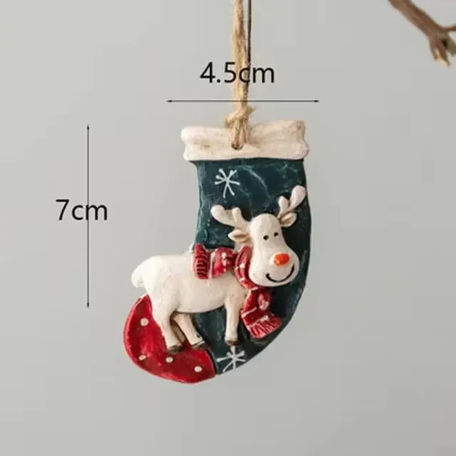 FrostyAntlers - Festive Reindeer Christmas Decor Socks