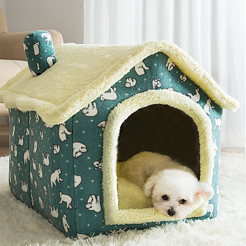 FluffyHaven - Cozy Pet House for Cats and Dogs