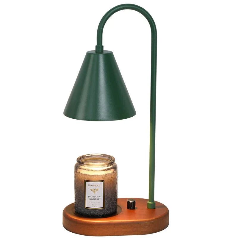 LumiFlare - Enchanting Candle Warmer Lamp for Cozy Evenings