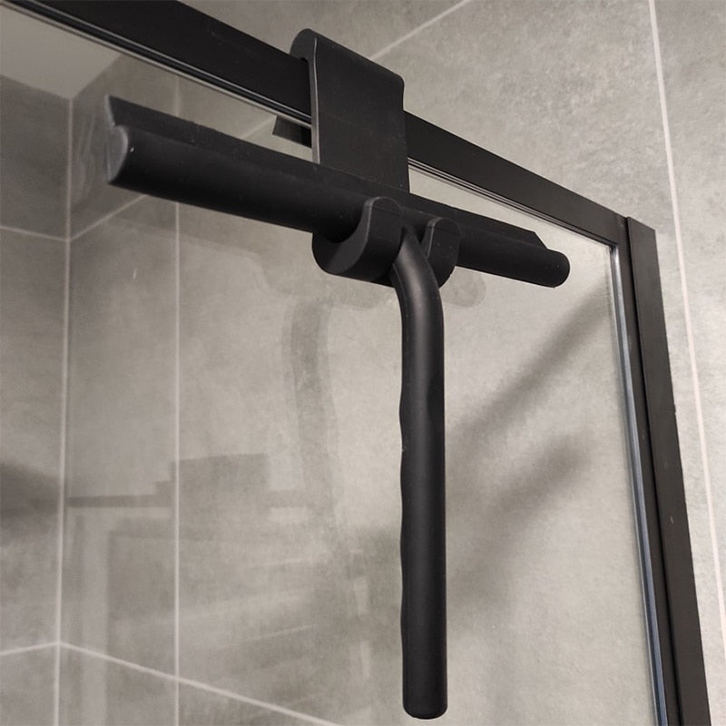 ShowerEase Squeegee - Sleek Black Shower Cleaning Tool